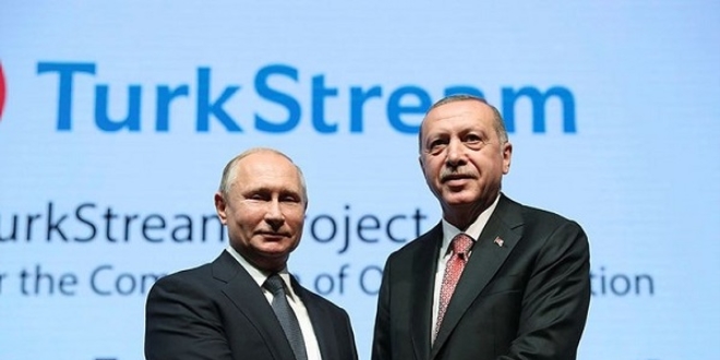 Cumhurbakan Erdoan, Putin ile grecek