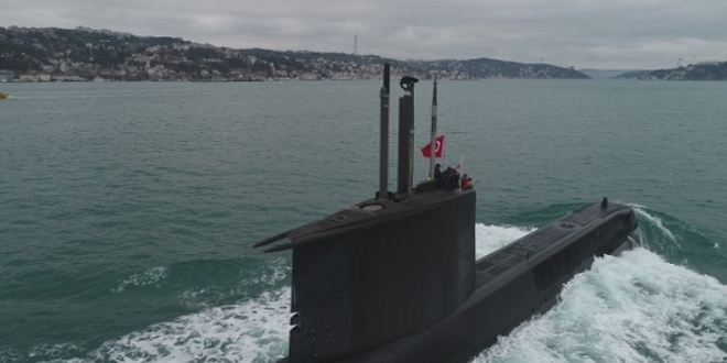 Türk Donanmasının gururu 'TCG Sakarya'nın bir günlük yolculuğu