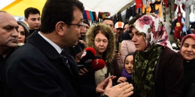 Ekrem İmamoğlu Tuzla ve Pendik'te destek istedi