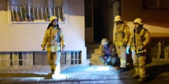 Doğalgaz kutusundan çıkan duman mahallede panik yarattı