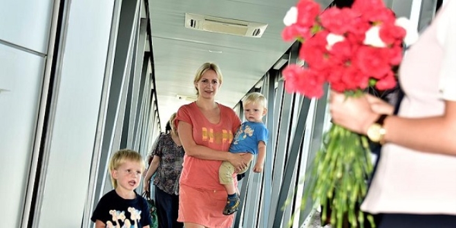 Yabanc ziyareti saysnda Ruslar zirveyi brakmad