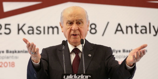 Bahçeli: Hayali seçmen oyunlarını bozacağız