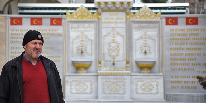 Afrin ehidinin vasiyetini babas gerekletirdi