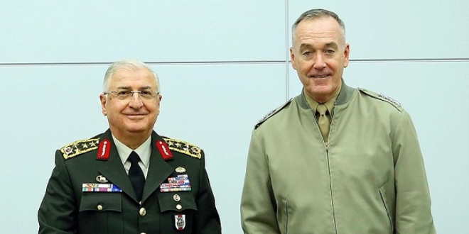 Genelkurmay Başkanı Güler, ABD'li mevkidaşıyla görüştü