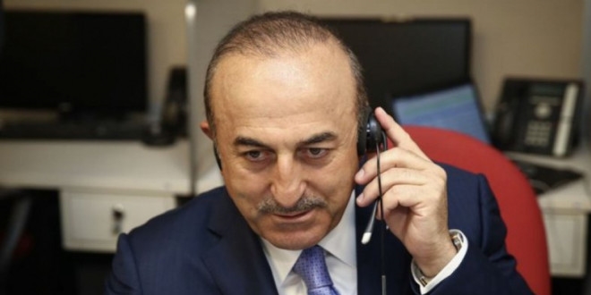 Bakan Çavuşoğlu, Mogherini ve Zarif ile görüştü