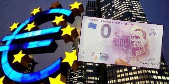 Avrupa Merkez Bankası Atatürk portreli 'Euro' bastı