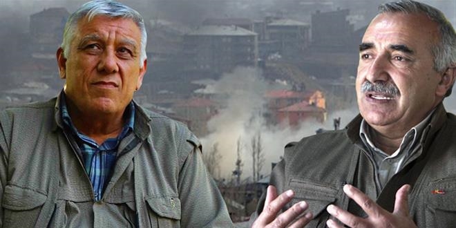 Terör örgütünün elebaşıları birbirlerine düştü