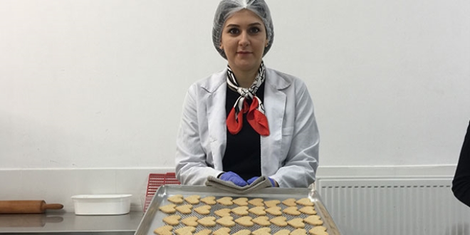 Bebei iin rettii biskvileri tm Trkiye'ye satyor