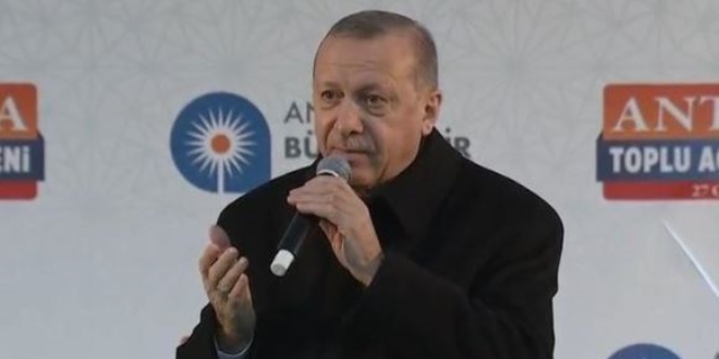 Erdoan: Bu seimler bir beka seimine dnmtr