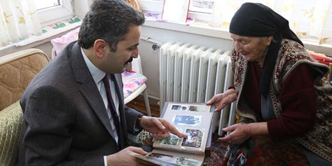 97 yaşındaki yaşlı kadının dileği gerçek oldu