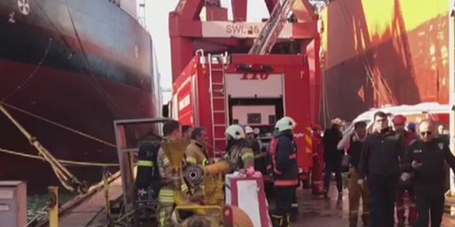 Savcılık'tan gemi yangınına ilişkin soruşturma