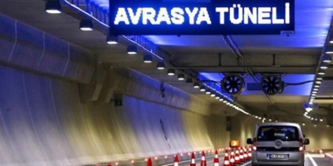 Avrasya Tüneli trafiğe kapatılacak