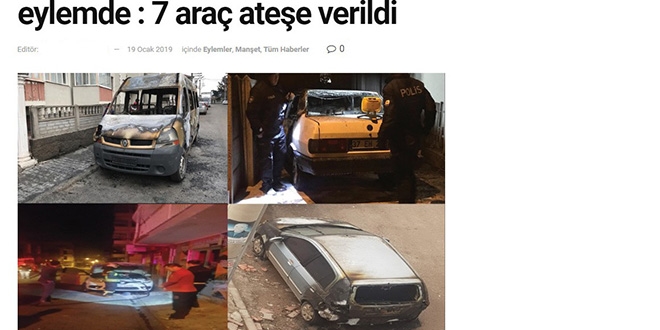 PKK'nın üstlendiği olayı eski sevgili gerçekleştirmiş
