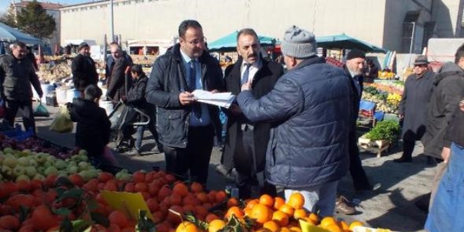 Yozgat'ta market ve pazarda fiyat denetimi