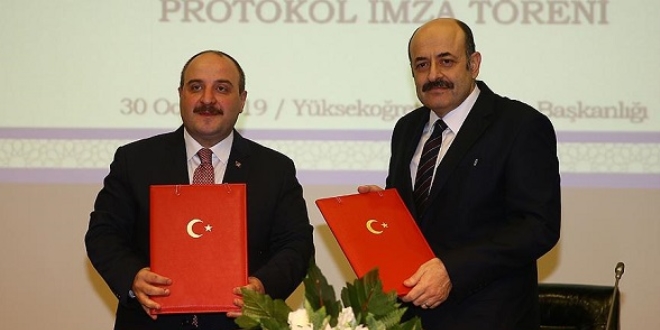 Sanayi ve Teknoloji Bakanlığı ile YÖK'ten tarihi adım