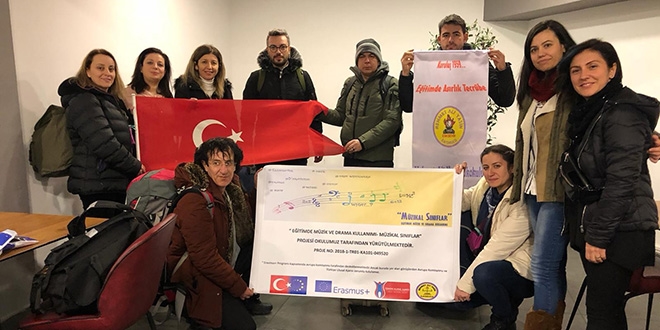 Öğretmenler İtalya'da eğitim aldı