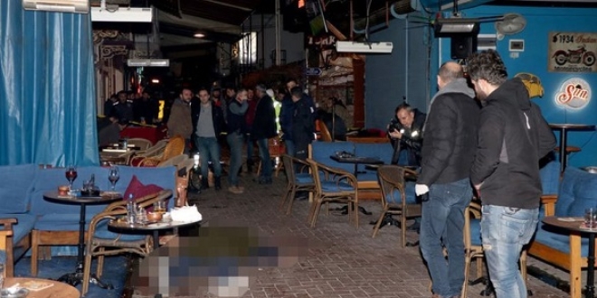 Fethiye'de barlar sokağında cinayet ve intihar
