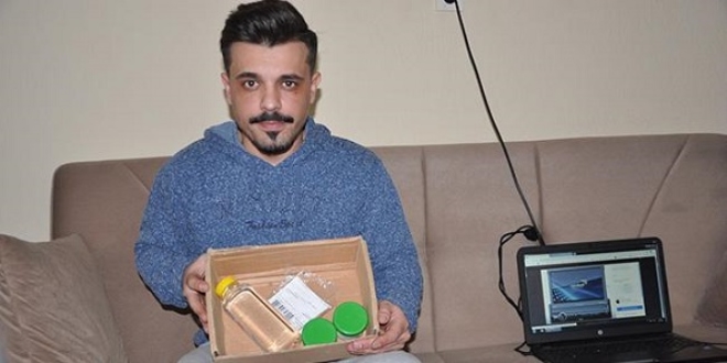İnternetten araç teybi sipariş etti, kutuyu açınca şoke oldu