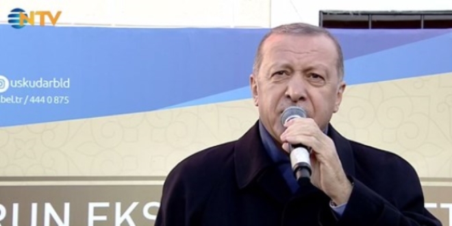 Cumhurbaşkanı Erdoğan'dan kentsel dönüşüm açıklaması