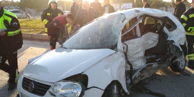 Kaymakam koruması polis kazada hayatını kaybetti