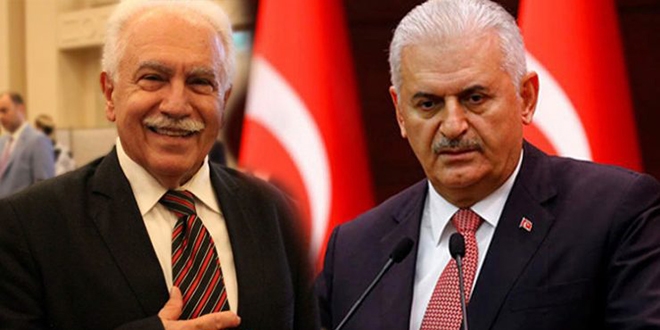 TBMM Başkanı Yıldırım, Doğu Perinçek'i kabul etti