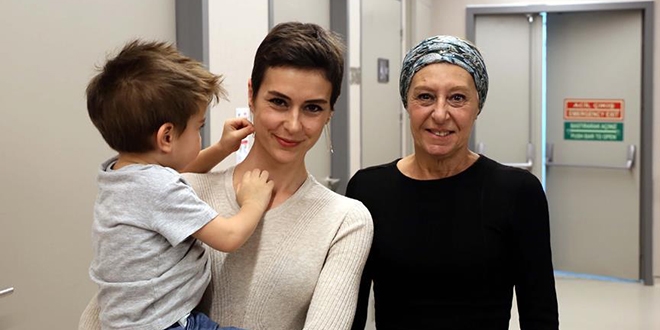 Anne kz kanseri beraber yendi