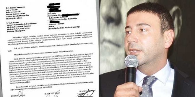 CHP'de sahte belgeyle bel altı muhalefet