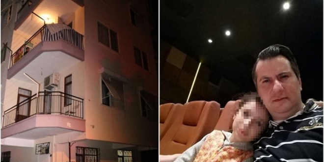 Kızıyla fotoğrafını paylaştıktan sonra balkondan düşüp öldü