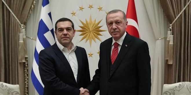 Cumhurbakan Erdoan, Yunanistan Babakan ipras' kabul etti