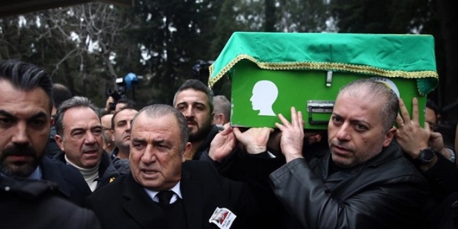 Fatih Terim'in babası son yolculuğuna uğurlandı