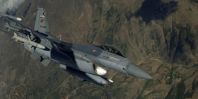 Irak'ın kuzeyinde terör hedefleri imha edildi