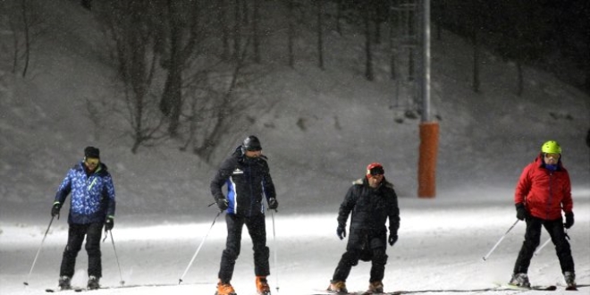 'Palandken'e gelen turist says yzde 150 artt'