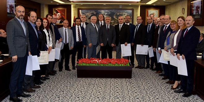 OMÜ'de 28 akademisyenin 'profesörlük' heyecanı