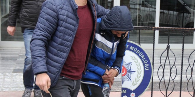 Depodaki rnleri satt iddia edilen alan tutukland