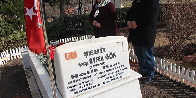 Türkiye'nin ilk şehit kadın pilotu anıldı