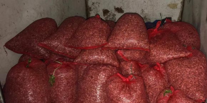 Bursa'da ele geçirildi: Tam 1 ton 300 kilogram