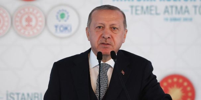 Cumhurbaşkanı Erdoğan'dan taziye mesajı