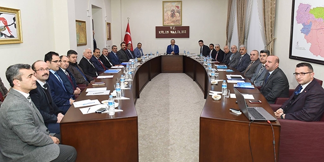 Kilis Valisi, ilkokul müdürleri ile bir araya geldi