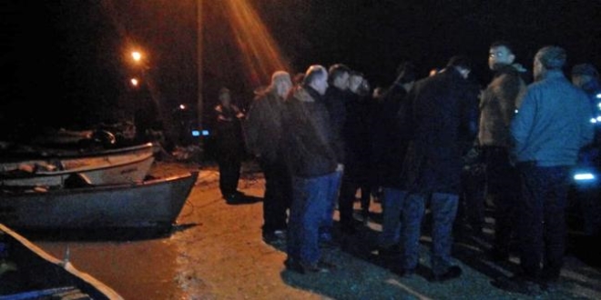 Balık tutmak için göle açılan kişi kayboldu