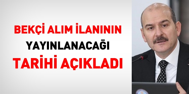 Mart'ta 8 bin bekçi alımı için ilana çıkılacak