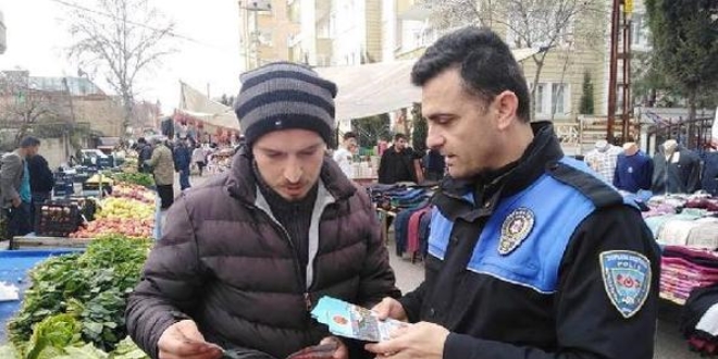 Polis vatandalar dolandrcla kar uyard