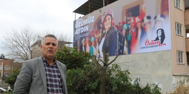 Çerçioğlu'nun afişleri için ağaçların kesildiği iddiası