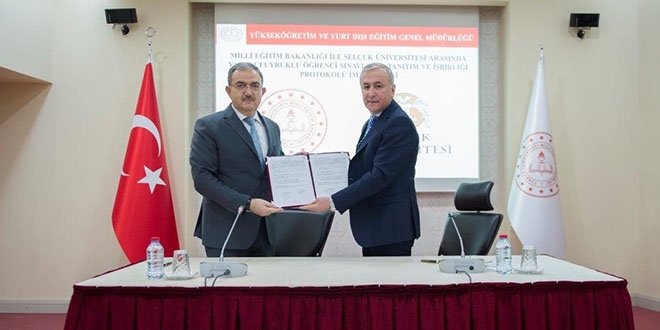Seluk niversitesi ve MEB arasnda i birlii protokol