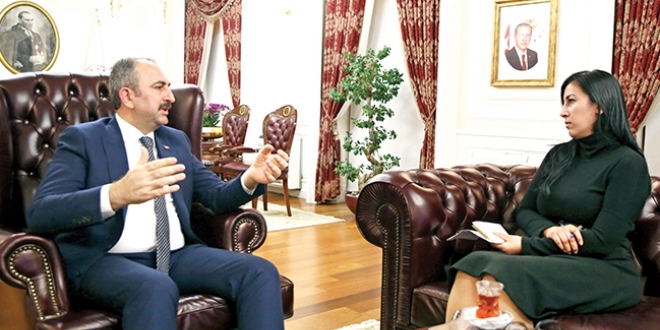 Adalet Bakanı: Af değil, infaza ilişkin teklifimiz söz konusu