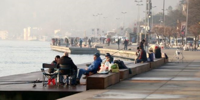 İstanbullular güneşli havanın keyfini çıkardı