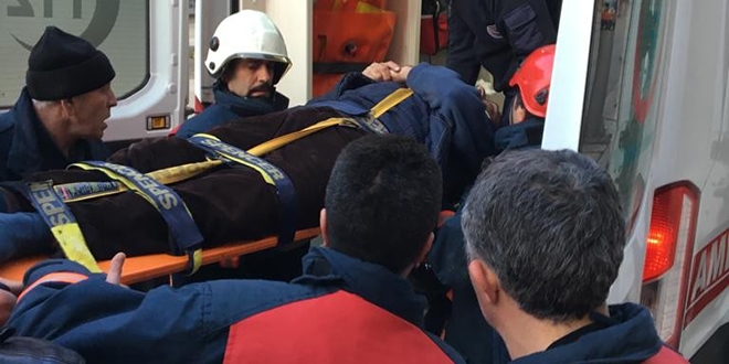 Baca temizliği yaparken 5'nci kattan düşen şahıs öldü