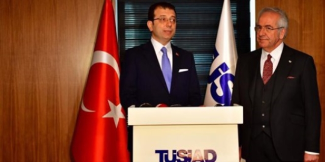 Ekrem İmamoğlu'dan TÜSİAD'a ziyaret