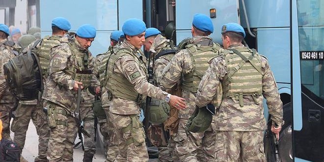 Suriye snrna komando sevkiyat