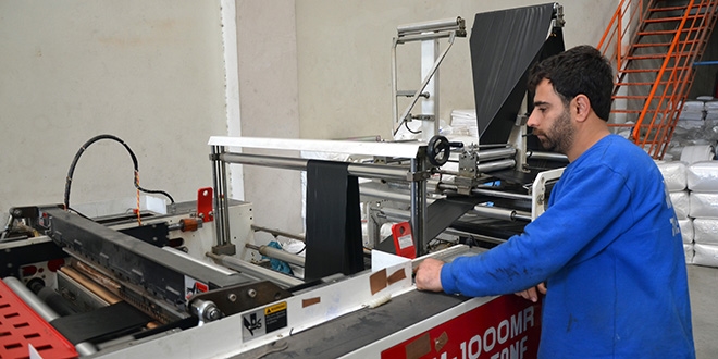 Poşet üretimi yüzde 50 azaldı