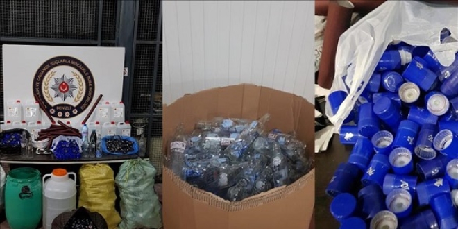 Baheli evi alkol imalathanesine evirmiler